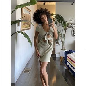 Urban Outfitters Eggie Mint Chip Dress